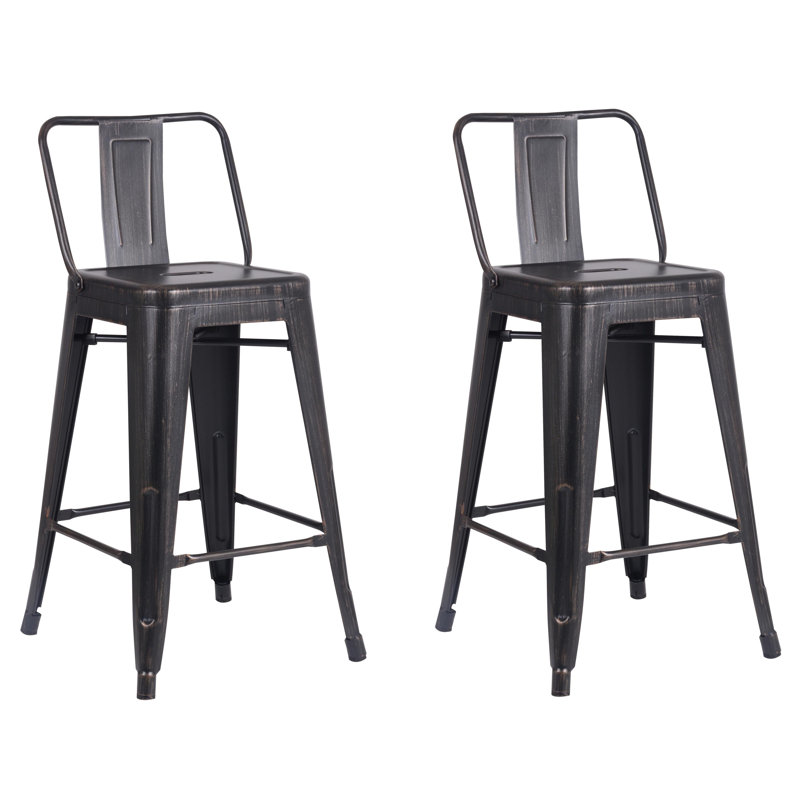 17 Stories Marlie Short, Counter, Bar, Stool & Extra Tall Stool Wayfair